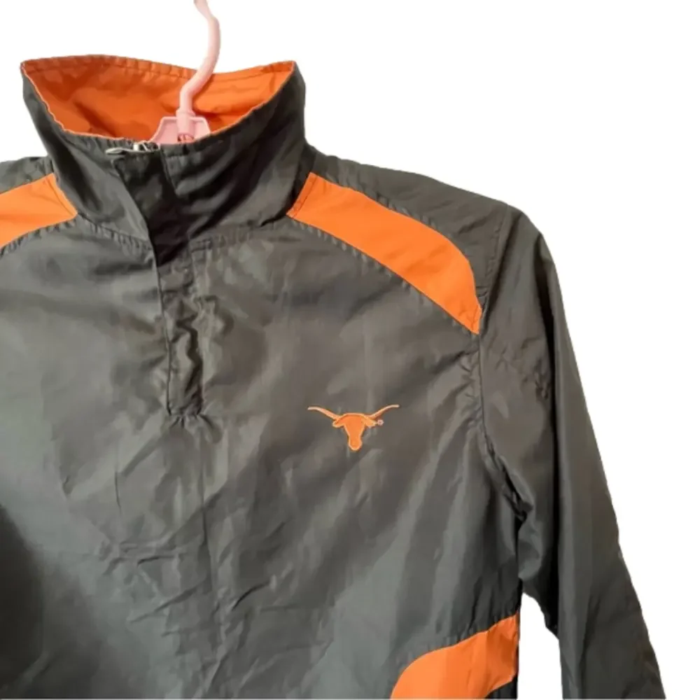 NCAA Long Horns• 1/4 Zip Wind Breaker• Sz Small - Picture 3 of 8